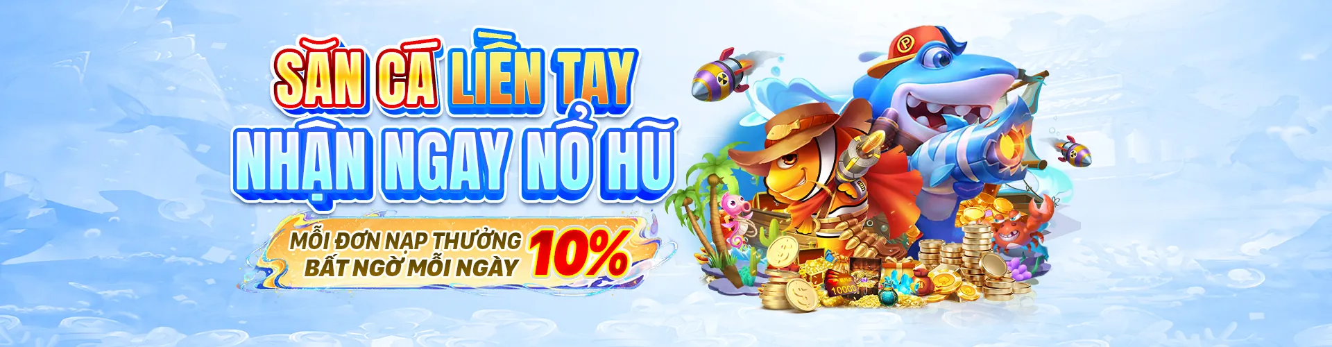 Hình ảnh đại dương rực rỡ với các loại cá và nổ hũ 555win